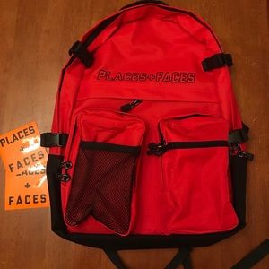 PLACES + FACES BAG - RED